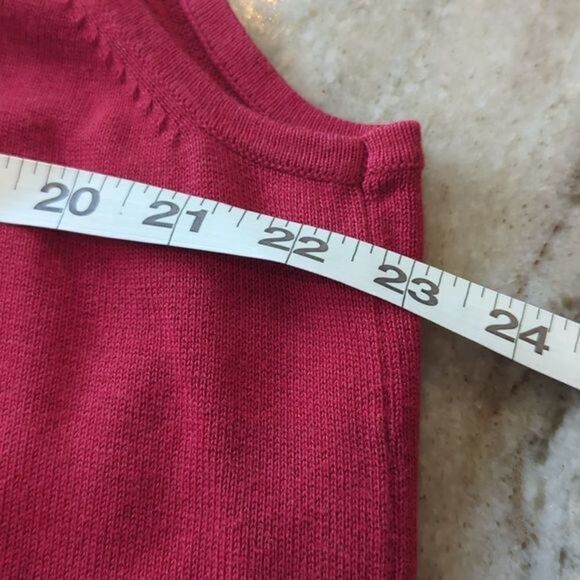 Joan Rivers Vestst women's XL cotton blend red pockets new - Picture 8 of 9